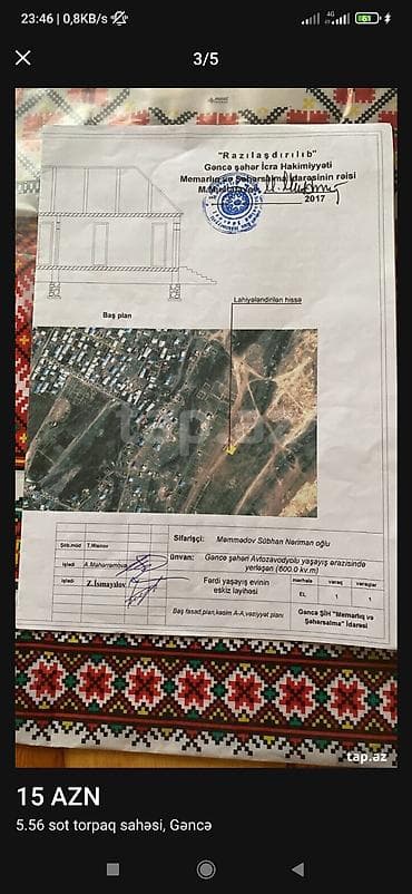 zaqatalada torpaq: Tikinti — 1