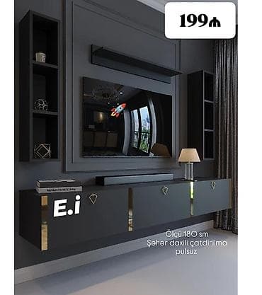 Düz TV altlığı, Polkalı — 1