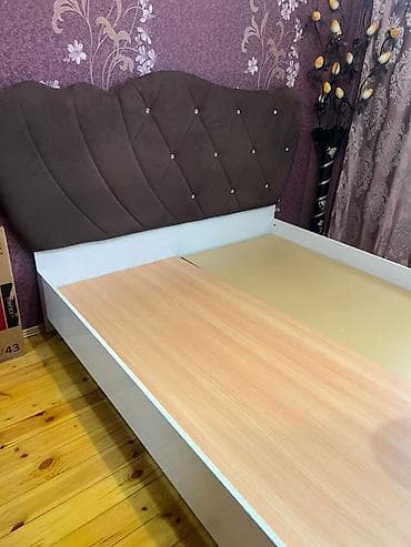 Двуспальная кровать, Без подьемного механизма, Без матраса, Без выдвижных ящиков — 3