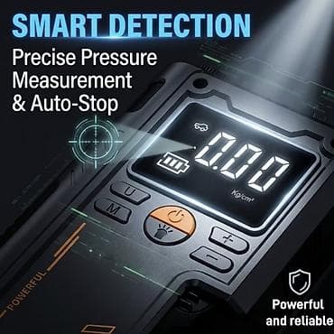 instrumenti: 10‑u 1-də Avtostarter və Hava Kompressoru Çoxfunksiyalı portativ — 10