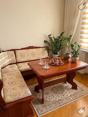 metbex kunc divanlari: Mətbəx Üçün Klassik Künc Divan təmiz qoz ağacından – Bazalı! Mətbəxdə — 1