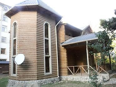 obsivka taxta: Taxta “yarım-şalban” (profil boru taxta) – ev fasadı və interyer üçün — 3