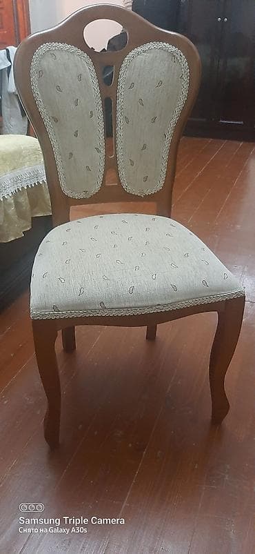 Qonaq otağı üçün, İşlənmiş, Qatlanmayan, rəng - Bej Stul