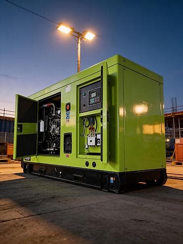 Məhəccərlər: Dizel generatorlar – sənaye və kommersiya obyektləri üçün səssiz və — 2