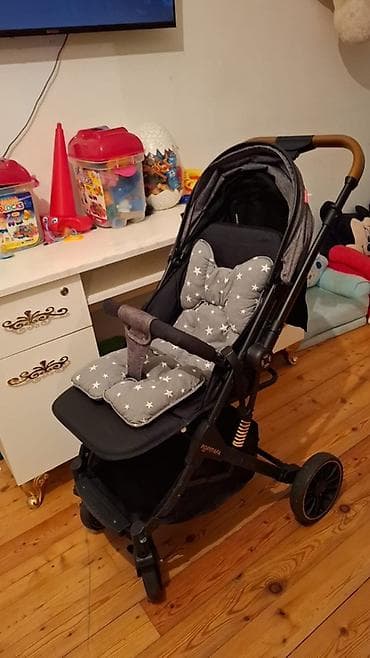 usaq kalaskalari: Uşaq arabası – PopMama brendi, qatlana bilən, yüngül şassili model — 1