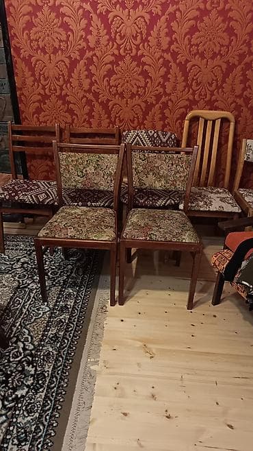 stul masa: Qonaq otağı üçün, Qatlanmayan, Stul — 2