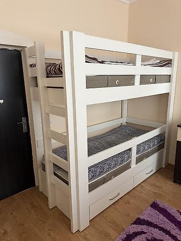 asılqan az: Oğlan və qız üçün, Yeni, Çarpayı, Matras ilə, Siyirməli, Laminat — 3