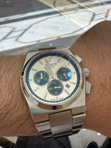 elektoron saat: Qol saatı, Tissot, rəng - Gümüşü — 2