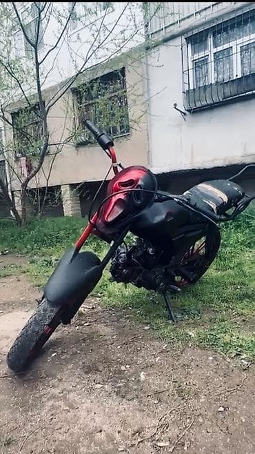 kub.az evler: Moped/motor velosiped – fərqli dizaynlı custom model - Rəng: mat qara — 1