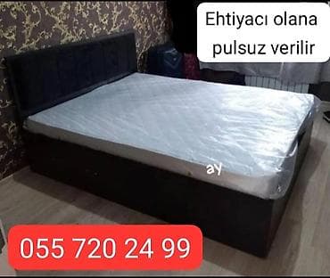 İşlənmiş, İkinəfərlik çarpayı, Matras ilə lalafo.az -da İşlənmiş, İkinəfərlik çarpayı, Matras ilə