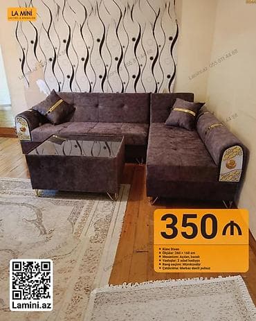 Künc Divan – La Mini - Ölçülər: 260 × 160 sm - Mexanizm: açılan at lalafo.az Künc Divan – La Mini - Ölçülər: 260 × 160 sm - Mexanizm: açılan