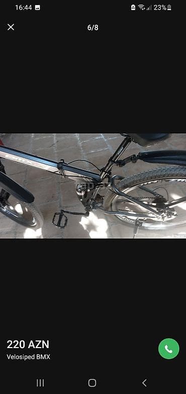islenmis velosipedler: BMX tipli velosiped - Rəng: qara-boz - Korpus: qatlanan/alüminium — 3