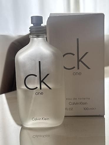 papaq satisi: Calvin Klein CK One Eau de Toilette – 100 ml - Uniseks ətir; təmiz — 1