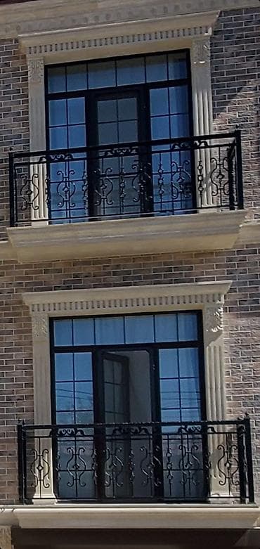 sehf qapi: Balkon məhəccəri, Dəmir — 1