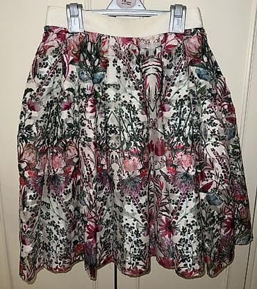 svitir: Qadın ətəyi(TED BAKER) – çiçəkli print - Model: A-kəsimli, geniş — 1