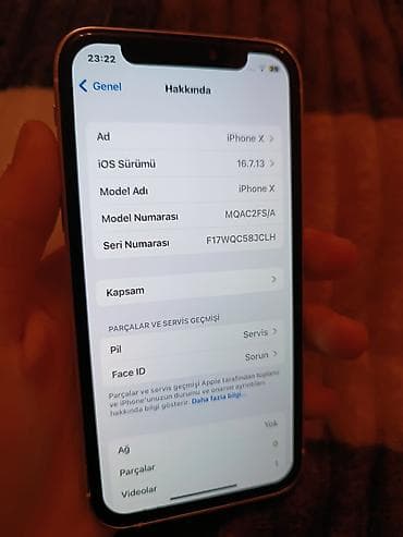 barter iphone x: IPhone X, 64 GB, Gümüşü, Face ID — 3