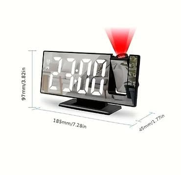 divar saatlar: Masaüstü saatlar, Elektron, Zəngli — 4
