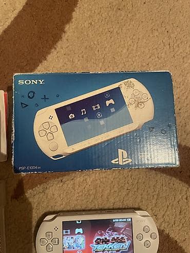 PS4 (Sony PlayStation 4): Sony PSP Street ( PSP E1004 ) ideal vəziyyətdə 32 GB yaddaş kartı — 5