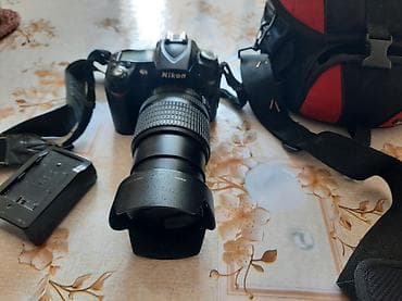 Фотоаппараты: Nikon D90 DSLR fotoaparat dəsti Xüsusiyyətlər və tərkib: - Korpus — 8