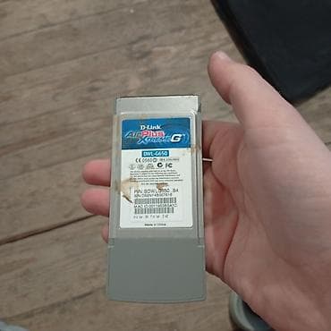 modem temiri: D‑Link AirPlus Xtreme G DWL‑G650 – PCMCIA (CardBus) Wi‑Fi adapter - — 2