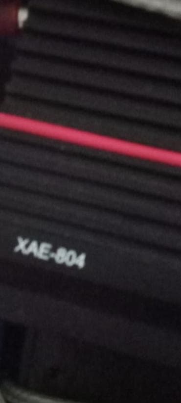 ses güçlendirici: FOR-X XAE-804 avtomobil gücləndirici Şəkilində bütün göstəricilər var — 4