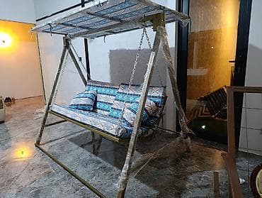 yellencek sekilleri: Divan-yelləncək, Zontikli, Metal — 2