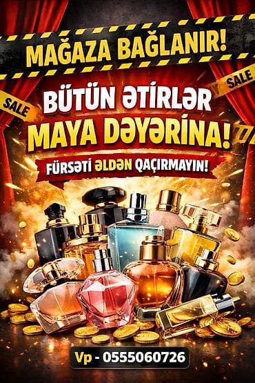 parfum de royal: Mağaza bağlanışı münasibətilə böyük endirim! Bütün ətirlər maya — 1