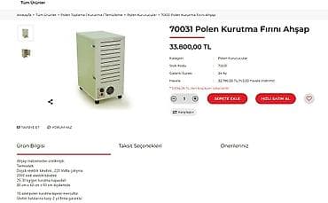 Kənd təsərrüfatı: Çiçək tozu (Polen) qurudan və təmizləyən apatatlar.(Civan firması) — 6