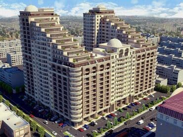 bakı bina evləri: Bakıxanov qəs., 3 otaqlı, Yeni tikili, 103 kv. m — 2