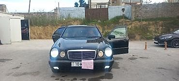 met: Mercedes-Benz E-Class sedan (W210) - Kuzov: qara rəng, 4 qapılı sedan — 7
