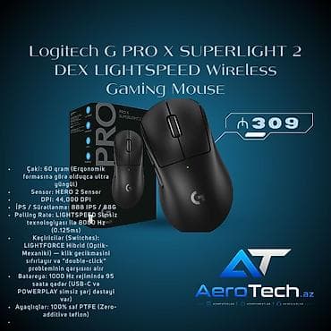 ssd 4 tb: Logitech G PRO X Superlight 2 DEX LIGHTSPEED Wireless Gaming Mouse • — 1