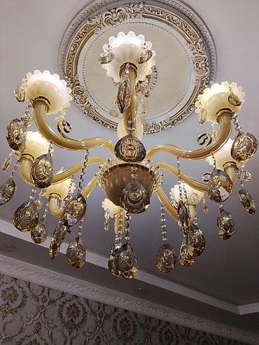 qapi demir qapi seyf qapi: Çılçıraq, 8 lampa — 6