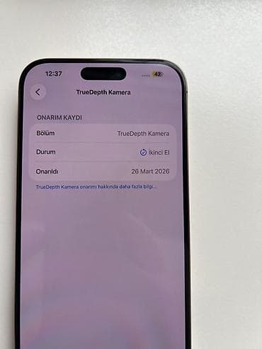 telfolar: IPhone 15 Pro, 256 GB, Natural Titanium, Face ID — 6