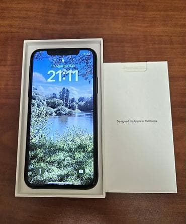 iphone x batarya orjinal: IPhone X, 256 GB, Space Gray, Sənədlərlə — 2