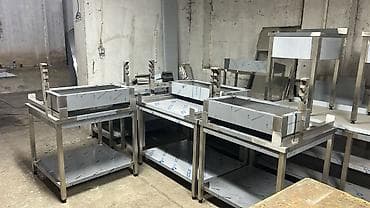 Оборудование для производства: Köz Döner Manqallari ve Havalandirmalarin, Nerj Masalarin Satisi, Her — 4
