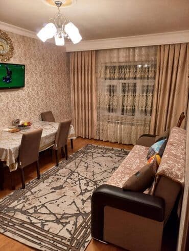 1 комнатная квартира снять: Баку, Новые Гюнашли Массив Д, 1 комната, Вторичка, м. Халглар Достлугу, 40 м² — 1