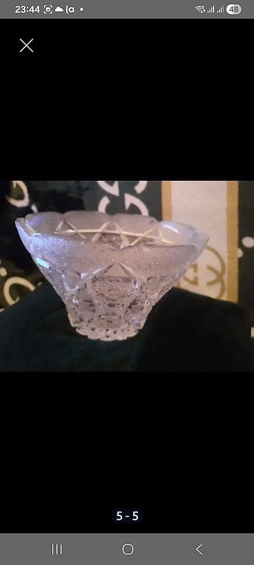 ev qapillari: Bir vaza, Xrustal — 3