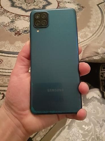 sade telefonlar: Samsung Galaxy A12, 64 GB, rəng - Mavi, İki sim kartlı — 1