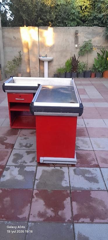 canon e414 printer: Market üçün kassa stolu L şəkilli. 90* 150* 100 Ünvanan götürmə — 4