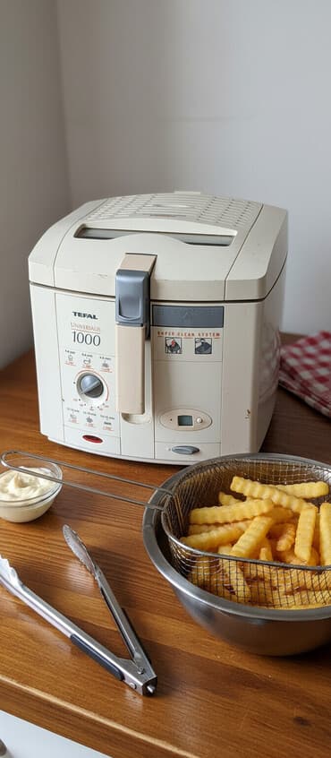 Nehrə aparatları: Fritoz Tefal, 1-dən az l, İşlənmiş, Ünvandan götürmə — 2