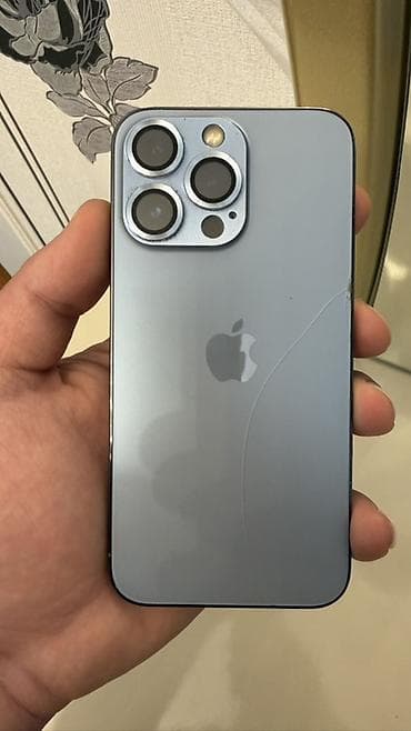iphone yeni: IPhone 13 Pro, Mavi, Face ID — 1