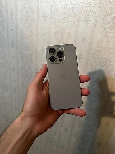 IPhone 15 Pro, 128 GB, Natural Titanium — 1
