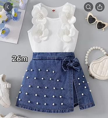 ikinci əl paltarlar: Qız uşaqları üçün yay dəstləri Sifariş üçün 💕 Temu-dan bəyəndiyiniz — 5