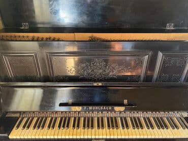 Пианино «F.MÜHLBACH» Раритет,старинное пианино.30 лет не — 2