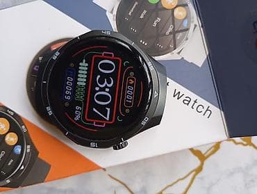 Smart saat, Smart, Sensor ekran, rəng - Qara