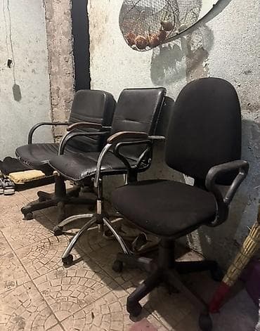 goran mebel: Təkərli, Qolları tənzimlənmir, Parça — 1