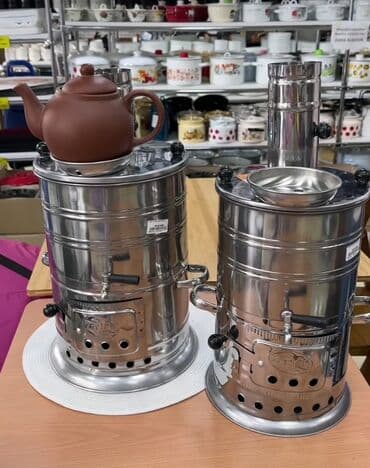 Samovar Türkiye istehsalı Qalın ve paslanmayan material 3.5 lt 75 azn