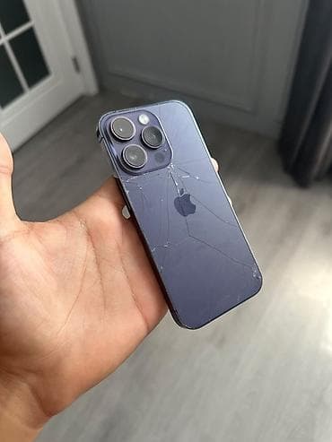 IPhone 14 Pro, Deep Purple, Qırıq lalafo.az -da IPhone 14 Pro, Deep Purple, Qırıq