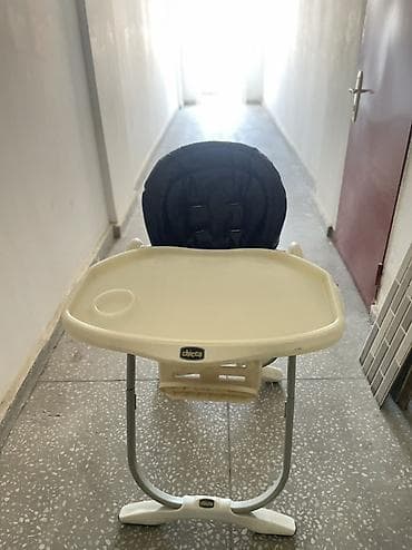 Chicco uşaq yemək stulu - Brend: Chicco - Rəng: krem massiv süfrə — 1