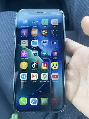 IPhone 11, 128 GB, Qara, Face ID